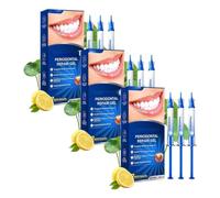 Periodontal Repair Gel, Professional Teeth Restoration Gel,Teeth Whitening Gel,Natural Plant Extract,Advanced Gum Repair Gel,Gentle Oral Care,Effective in Strengthening Teeth & Gums,3pcs