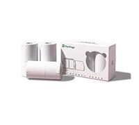 Peripage - Mini adhesivo de papel para impresora, papel térmico autoadhesivo, papel adhesivo incoloro para impresora PeriPage A6, impermeable, resistente al aceite, a prueba de arañazos, paquete de