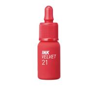 peripera - Ink The Velvet - 4g - #21 Vitality Coral Red