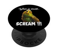 Periquito chillón T, Loro Divertido para Fans PopSockets PopGrip Adhesivo