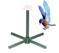 Periquito de juguete | Interactivo y giratorio - Percha para asiento de periquito, accesorio para jaula de interior de casa, juego, movimiento, masticar, pequeño, mediano, grande, canario inseparable