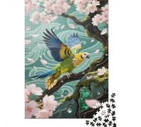 Periquito Puzzles Pour Adultes 1000 Teile Éducatif Challenge Toy Artisanat Cadeau Famille Home Decor Pour Adultes Et Enfants À Partir De 14 ANS 1000pcs (75x50cm)