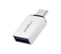Perixx Adaptador USB C a USB 3.0, Tipo-C a USB 3.0 Adaptador OTG para Carga Rápida y Transferencis de Datos, Compatible con MacBook Pro 2020/19/18, MacBook Air 20/19/18 - Negro