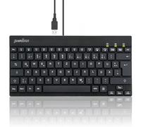 Perixx PERIBOARD-326 DE Beleuchtete USB-Tastatur kabelgebunden Schwarz