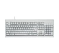 Perixx PERIBOARD-106 Teclado USB - Alto Rendimiento - Teclas Altas Curvas- Full-Size con Teclado Numérico - Negro - QWERTY Español