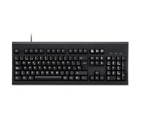 Perixx PERIBOARD-106 Teclado USB - Alto Rendimiento - Teclas Altas - Full-Size con Teclado Numérico - Negro - QWERTY Español