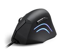 PERIMICE 508 - Ratón (mouse), USB, ergonómico, negro