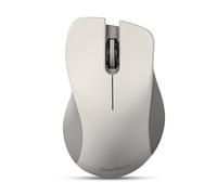 perixx PERIMICE-621 - Ratón inalámbrico, diseño Silent Click con Ergo, Compatible con PC de Escritorio y portátil (Beige)
