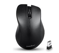 perixx PERIMICE-621B - Ratón inalámbrico - Silent Click con diseño Ergo - Compatible para PC de Escritorio y portátil - Inalámbrico 2.4 GHz - Negro