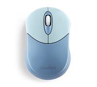 Perixx PERIMICE-802BL Ratón Bluetooth Inalámbrico - Diseño portátil para Windows, iOS, Tablets y Android - Azul