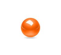 Perixx PERIPRO-303 GOG Trackball - Bola de repuesto para M570, PERIMICE-517/520/717/720 y otros ratones compatibles con Trackball, color naranja brillante
