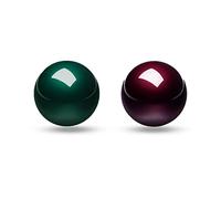 Perixx PERIPRO-303X2A Trackball de 1.34 pulgadas, paquete de 2 piezas - Bola de repuesto para M570, M575, PERIMICE-517/520/717/720 y otros ratones Trackball de 1.35 pulgadas, rojo brillante y verde