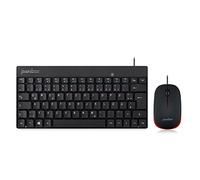 Perixx teclado USB, Maus-Set PERIDUO-212 negro/rojo