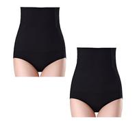 Perizoma modellante da Donna, Intimo modellante a Vita Alta contenitivo per la pancia (B+2PCS,x_l)