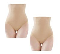 Perizoma modellante da Donna, Intimo modellante a Vita Alta contenitivo per la pancia (C+2PCS,l)