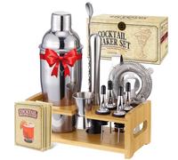 Perjoy Juego de coctelera de 12 piezas