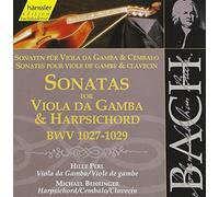Perl,Hille - Bach: Sonatas for Viola da Gamba & Harpsichord, BWV 1027-1029