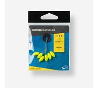 Perla Flotante Pesca Surfcasting Amarillo Ovalada 12 Mm Talla única