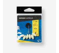 Perla Flotante Pesca Surfcasting Fosforescente Ovalada 15 Mm Talla única