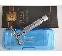 Perla Shaving maquinilla de afeitar de seguridad SSH-02 Gold guardia abierta