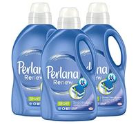 Perlana Renew Sport - Detergente líquido para tejidos técnicos y prendas deportivas para lavadora - 3 botellas de 1,44 l cada uno