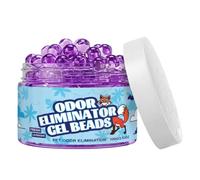 Perlas ambientadoras, desodorizante apto para mascotas, fórmula de frescor de larga duración contra los malos olores, material absorbente, estructura de gel, para dormitorio o armario