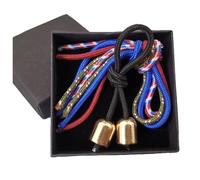 Perlas Anti-Stress - Colgante de Perlas metálicas Resistente y Elegante para cordón y llaveros | 2 Piezas Yo-Yo Brillante | Juguete Sensorial portátil Creativo Hecho a Mano | Herramienta De De