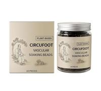 Perlas de baño de pies desintoxicantes y limpiadoras a base de hierbas, perlas de baño de pies naturales que desintoxican y tonifican, reducen la hinchazón y reafirman las piernas