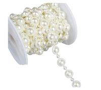 Perlas de cadena de cuentas, guirnalda de cadena, Cadena de perlas de imitación de 2 yardas, adorno for costura, decoración de tartas, maquillaje y arreglos de boda, decoración for fiestas y hogar(B03