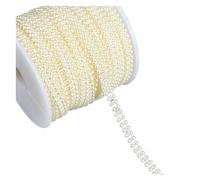 Perlas de cadena de cuentas, guirnalda de cadena, Cadena de perlas de imitación de 2 yardas, adorno for costura, decoración de tartas, maquillaje y arreglos de boda, decoración for fiestas y hogar(B03