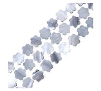 Perlas de cadena de cuentas, guirnalda de cadena, Cuentas de concha cuadradas teñidas en forma de rombo, cuentas sueltas de nácar for hacer joyas, collares, pendientes, cadena de cuentas de 13 mm(7 Gr