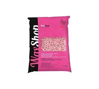 perlas de cera caliente en 800 g pinzas desechables de color rosa sin cinta