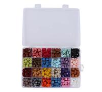 Perlas de Cera de Sellado, 24 Colores, Octagonales, Cera Adhesiva para Manualidades con Caja de Almacenamiento - Fácil de Usar, Secado Rápido, Ideal para Invitaciones y Sobres (Tipo 2)