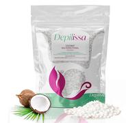 Perlas de Cera Multidireccional Depilissa Coco 400g - Hipoalergénica, Suave y Eficaz para Todo Tipo de Piel - Vello Corto, Cara, Bikini, Brasilera, Piernas - (0,4 kg, Coconut)