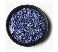 Perlas de grava irregulares Cuarzo rosa de grava irregular, minerales crudos, piedra for decoración del hogar, pecera, acuario para bricolaje(NO.17 Lapis Lazuli,50g)