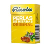 Perlas de Hierbas Original, Sin Azúcar, Hierbas Suizas Montañesas, 25 g, Pack de 3