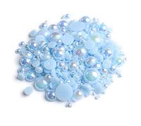 Perlas de imitación, Cuentas acrílicas de plástico con agujeros, multicolor, 3 a 8 mm (paquete 150-200), for bisutería artesanal, YC0416(10)