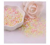 Perlas de imitación, Cuentas de imitación perla plástico ABS sin agujero, multicolor, 1,5-8 mm, for hacer joyas, paquete 700(5,Mix 3 8mm 200)