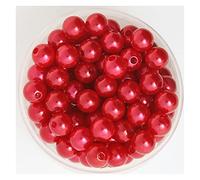 Perlas de imitación, Paquete de 500 cuentas acrílicas multicolor 6 mm for hacer joyas, pulseras y collares(12)