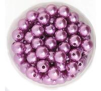 Perlas de imitación, Paquete de 500 cuentas acrílicas multicolor 6 mm for hacer joyas, pulseras y collares(6)