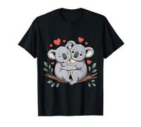 Perlas de Koala con corazón | Espacios de Amor para Koalas con Koalas en Forma de Coala Camiseta