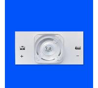 Perlas de lámpara SMD de 3 V y 6 V con filtro de lente óptica, adecuadas for reparación de televisores LED de 32 a 65 pulgadas, con pegamento térmico y piezas de cable de 2 m.(Routine(3V),100pcs)