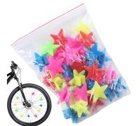 Perlas de radios para rueda de bicicleta, accesorios coloridos y brillantes | Cuentas de radios brillantes para mujeres, hombres, niños, ciclistas, al aire libre, ciclismo de carretera