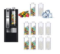 Perlas De Sabor A Cigarrillo, 1000 Piezas De Perlas De Ráfaga Mixtas + Dispensador De Bola Aplastante,Cápsulas De Aroma De Menta Y Mentol Para Bricolaje (mezcla + hielo negro)