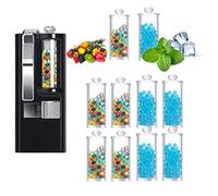Perlas De Sabor A Cigarrillo, 1000 Piezas De Perlas De Ráfaga Mixtas + Dispensador De Bola Aplastante,Cápsulas De Aroma De Menta Y Mentol Para Bricolaje (Menta + Mezcla)