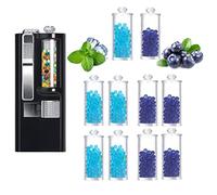 Perlas De Sabor A Cigarrillo, 1000 Piezas De Perlas De Ráfaga Mixtas + Dispensador De Bola Aplastante,Cápsulas De Aroma De Menta Y Mentol Para Bricolaje (Menta + Arándano)