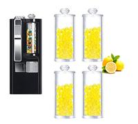 Perlas De Sabor A Cigarrillo, 400 Capsulas Aromaticas Mentoladas+empujador De Bolas, Aromas DIY Explosión Perlas Bola, Cápsulas Aromáticas De Filtro Para Cigarrillos (limón)