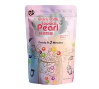 Perlas de tapioca multicolor 250 g - Coccíon rápida para bubble tea y postres - pack de 2 unidades
