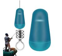 Perlas de tapón de - 100x Frijoles espaciales, alfombras Bobber | Kit de Equipo Anti-entenglement, Tapones de Aparejo de Goma, Accesorios de con Mosca para el Conjunto de Sea de mar d