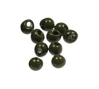 Perlas de tungsteno de, Bolas Redondas de tungsteno para anzuelos de Plantilla, Accesorios de Resistentes para Pescadores exigentes y Aficionados Adultos